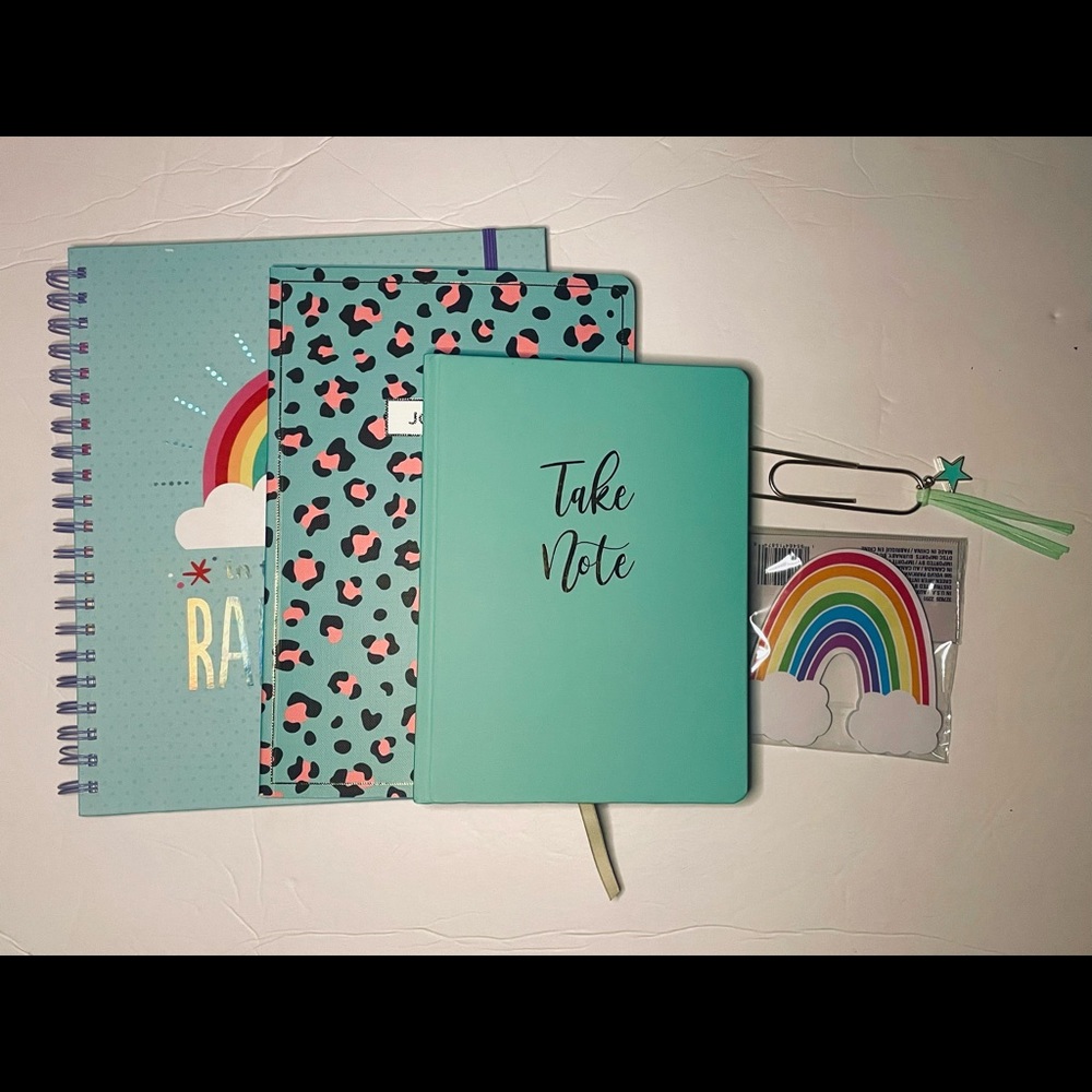 James Burke Rainbow Notebook Bundle 🌈